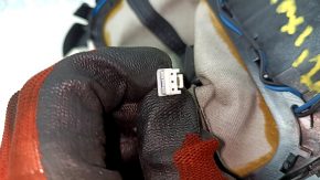 Maner schimbător de viteze cu capac Ford C-max MK2 15-18 piele neagră
