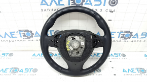 Volan gol BMW 5 F10 11-16 piele neagră Sport sub padele, zgârieturi, piele julită
