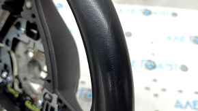 Volan gol BMW 5 F10 11-16 piele neagră Sport sub padele, zgârieturi, piele julită