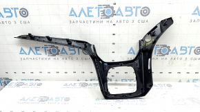 Накладка торпеды центральная нижняя Ford C-max MK2 17-18 черный глянец, 2 части