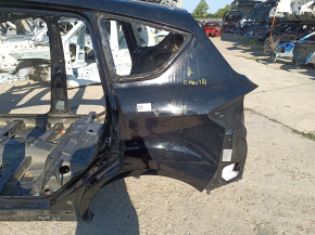 Четверть крыло задняя левая Ford C-max MK2 13-18 на кузове, черная, тычки