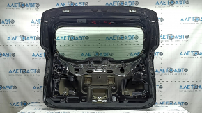 Дверь багажника голая со стеклом Ford C-max MK2 13-18 черный G1, с стоп сигналом, тычки