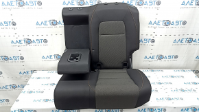 Rândul 2 de scaune din spate, stânga, Honda CRV 23-26, fără airbag, material textil negru cu cusături portocalii, Sport, încrețite