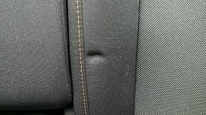 Rândul 2 de scaune din spate, stânga, Honda CRV 23-26, fără airbag, material textil negru cu cusături portocalii, Sport, încrețite