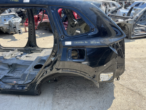 Aripă spate stânga Honda CRV 23-26 pe caroserie, neagră, cu proeminențe