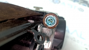 Centură de siguranță șofer cu piropatron Audi Q7 16-26 neagră, curățabilă chimic