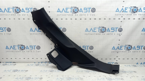Ornament stâlp spate stânga jos Audi Q7 16-26 negru, zgârieturi