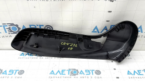 Husă scaun pasager, lateral dreapta, Honda CRV 23-26, neagră, pentru transmisie manuală