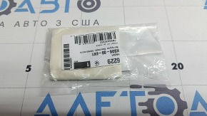 Заглушка буксировочного крюка заднего бампера Mazda CX-5 22-25 черный глянец