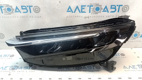 Фара передняя левая в сборе Honda CRV 23-26 LED с хром молдингом, сломано крепление, потертость, царапины