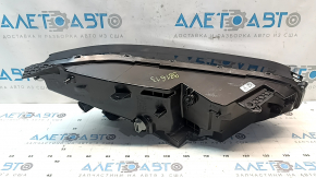 Ansamblu far stânga față Honda CRV 23-26 LED cu bandă cromată, suport rupt, abraziuni, zgârieturi