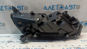 Ansamblu far stânga față Honda CRV 23-26 LED cu bandă cromată, suport rupt, abraziuni, zgârieturi