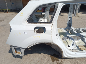 Aripă spate dreapta Audi Q7 16-26 pe caroserie, alb