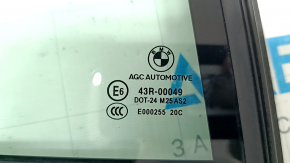 Geam triunghiular ușă spate dreapta BMW 5 G30 17-23