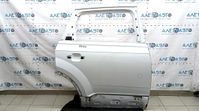 Дверь голая задняя правая Audi Q7 16-26 алюминий, белый LS9R, тычка