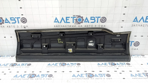 Ornamente ușă spate dreapta inferioare Audi Q7 16-19, bandaj gri, quattro, bare de protecție