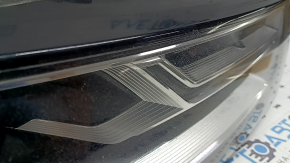 Фара передняя правая в сборе Audi Q7 16-19 Xenon, потрескан лак