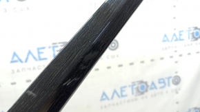 Set de ornamente interioare pentru Audi Q7 16-19 din lemn închis, stejar gri-maro, zgârieturi