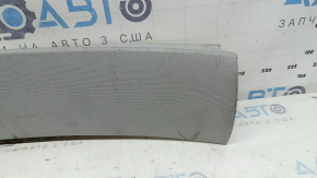 Накладка потолка задняя Audi Q7 16-24 серая, потерта, под химчистку