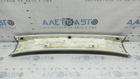 Накладка потолка задняя Audi Q7 16-24 серая, потерта, под химчистку