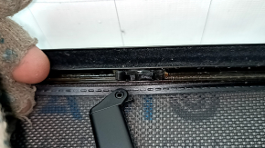 Cortina lunetă BMW 5 G30 17-23, neagră, elemente de fixare rupte