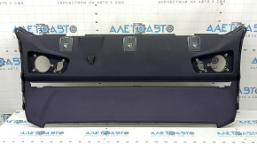 Raft spate BMW 5 G30 17-23 negru, cu dopuri, sub cortină, decolorat, materialul decojit