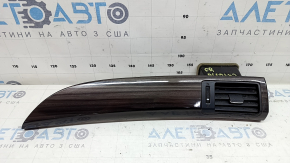 Deflector conductă de aer dreapta bord Honda Accord 16-17, finisaj imitație lemn, lucios, finisaj mat