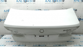 Capac portbagaj BMW 5 G30 17-23 aluminiu, alb 300, gaură non-standard, găuri