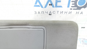 Козырек правый Honda Accord 13-17 серый, с подсветкой, без крючка, под чистку