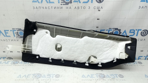 Ornamente laterale dreapta pentru scaunele spate Honda Accord 17, piele neagră, lovituri