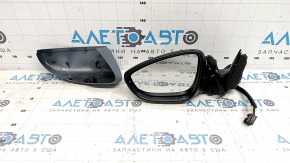 Зеркало боковое левое в сборе VW Passat b8 16-19 USA поворотник, подогрев, память