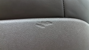 Пассажирское сидение BMW 5 G30 17-23 с airbag, электрическое, подогрев, вентиляция, массаж, память, кожа темно-коричневая, Komfort, царапины, вмятины на задней накладке