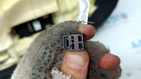 Pernă banchetă spate pentru BMW 5 G30 17-20, piele maro închis, Comfort, încălzită, necesită curățare, zgârieturi