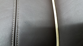 Pernă banchetă spate pentru BMW 5 G30 17-20, piele maro închis, Comfort, încălzită, necesită curățare, zgârieturi
