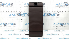 Spătar banchetă spate, central, BMW 5 G30 17-23, piele maro închis, lovituri