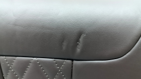 Spătar banchetă dreapta spate BMW 5 G30 17-20 piele maro închis, Comfort, încălzit, lovituri, zgârieturi