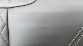 Spătar banchetă dreapta spate BMW 5 G30 17-20 piele maro închis, Comfort, încălzit, lovituri, zgârieturi