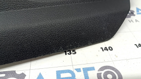 Ornamente scaun pasager dreapta pentru Audi Q7 16-19, negre, fără suport lombar, zgârieturi