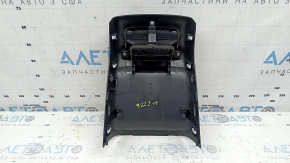 Ornament consolă centrală spate pentru Honda Accord 13-17, negru, cu deflector, zgârieturi