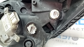 Ansamblu far dreapta față Honda Accord 17-17 Touring hybrid, LED, nisip, sticlă crăpată