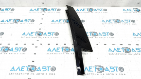 Ornament ușă, lateral spate dreapta BMW 5 G30 17-23, negru lucios