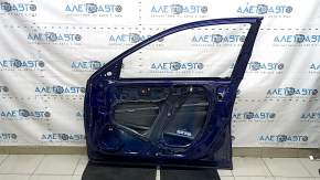 Ușa este goală, față dreapta, Honda Accord 13-17, albastră B553P, rama de sticlă este îndoită