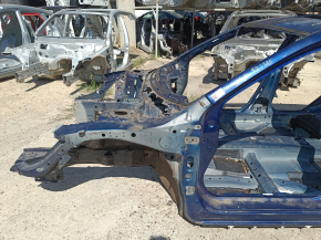 Panou lateral stânga față Honda Accord 13-17 pe caroserie, albastru