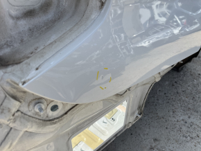 Aripă spate dreapta BMW 5 G30 17-23 pe caroserie, alb, partea din spate