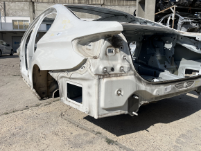 Aripă spate stânga BMW 5 G30 17-23 pe caroserie, alb