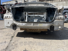 Задняя панель BMW 5 G30 17-23 2 части, на кузове, белая