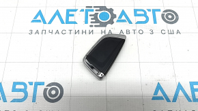Cheie inteligentă BMW 5 G30 17-23, 4 butoane, vârf luminos, prinderi, capac lipsă
