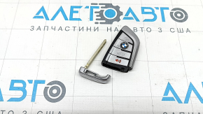 Cheie inteligentă BMW 5 G30 17-23, 4 butoane, vârf luminos, prinderi, capac lipsă