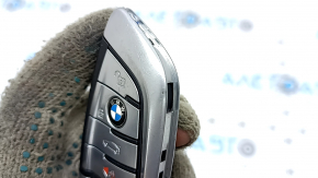 Cheie inteligentă BMW 5 G30 17-23, 4 butoane, vârf luminos, prinderi, capac lipsă