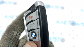 Cheie inteligentă BMW 5 G30 17-23, 4 butoane, vârf luminos, prinderi, capac lipsă